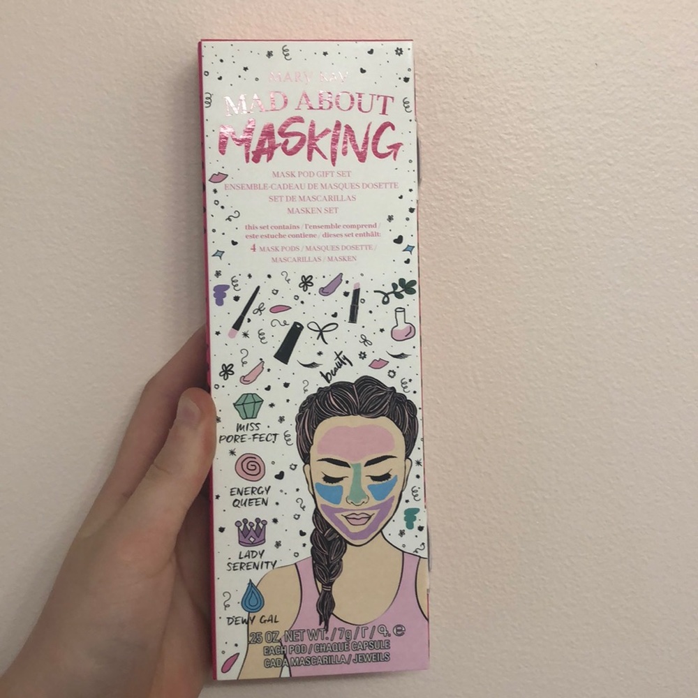 mary kay face mask pods